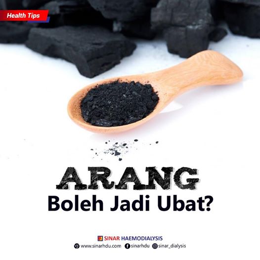 ARANG BOLEH JADI UBAT?